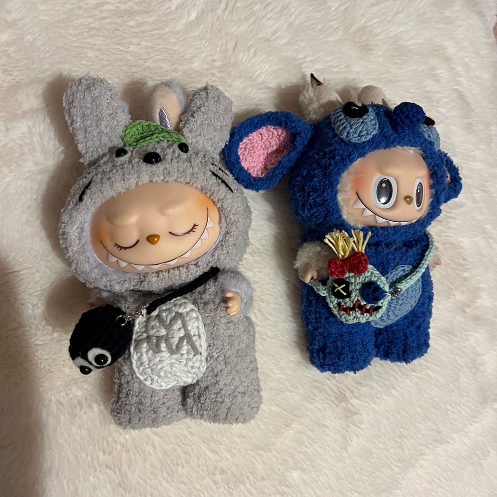crochet labubu clothes
